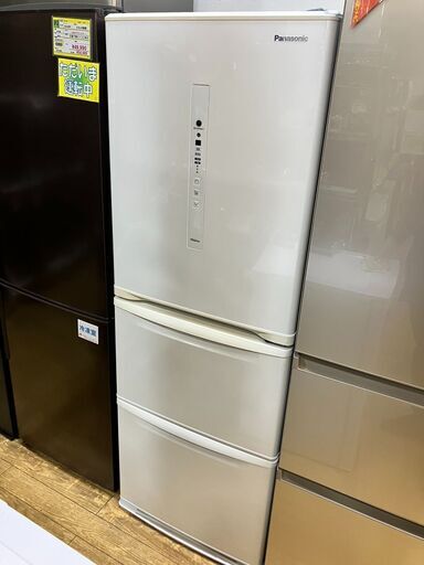 11/23値下げいたしました！Panasonic パナソニック 335L冷蔵庫 2019年製 NR-C340C-W ホワイト エコナビ No.822 ※現金、クレジット、スマホ決済対応※