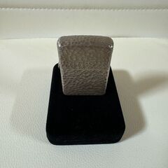 ZIPPO #26-S5 アーマー ARMOR スターリングシルバー925 純銀 5面槌目 リューター仕上げ