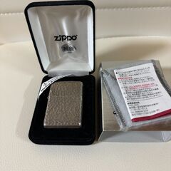 ZIPPO #26-S5 アーマー ARMOR スターリングシルバー925 純銀 5面槌目 リューター仕上げ