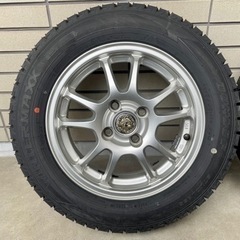 スタッドレスタイヤWINTERMAXX02 175 65/R14 アルミホイール付き