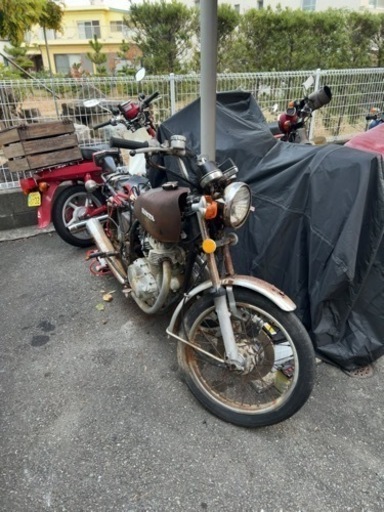 CB250T G5 初爆有ジャンク