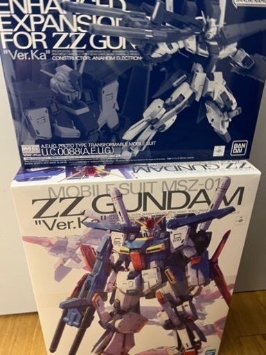 MG ダブルゼータガンダム　強化型拡張キット　未組立　ガンプラ