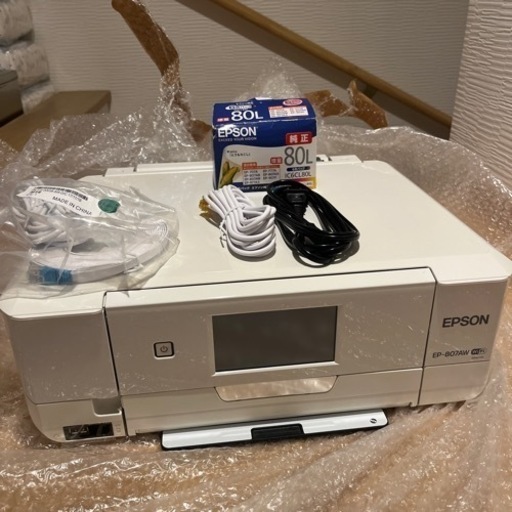 EPSONプリンタ　インク入ってます