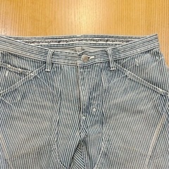 【本日限定SALE中】ナンバーナイン☆ヒッコリーデニムパンツ☆