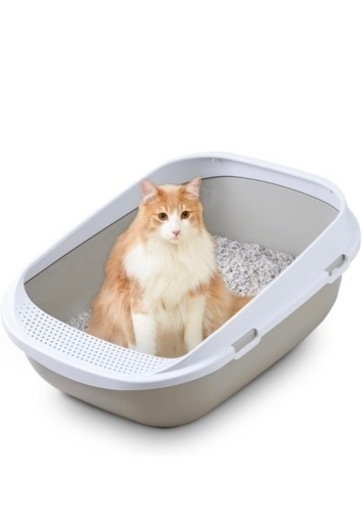 猫　トイレ　大型　メガトレー　未使用