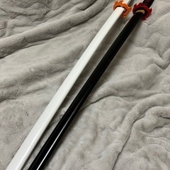 鬼滅の刃モチーフ　煉獄杏寿郎の日輪刀　観賞用模型　木製　プライズ品