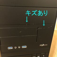 ゲーミングパソコン/GTX1060/Core i5-4690K/メモリ16GB/SSD 512GB