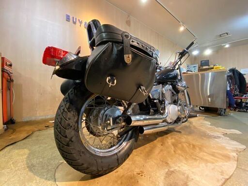 □YAMAHA VIRAGO XV250 3DM ヤマハ ビラーゴ 250cc ブラック パーツ取り 部品取り車 ベース車 バイク 札幌発★