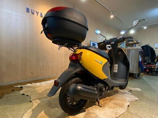 □SUZUKI LET'S 4 CA45A スズキ レッツ4 213km イエロー 50cc 実動 美品 自