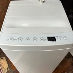 19年製!ハイアール洗濯機4.5kg