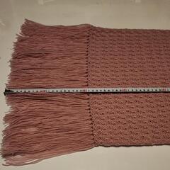 手編ストール 松葉房苺