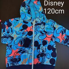 Disney パーカー 120cm ブルー