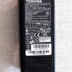 TOSHIBA パソコン用ACアダプタ　電源コード付き
