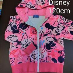 Disney パーカー 120cm ピンク