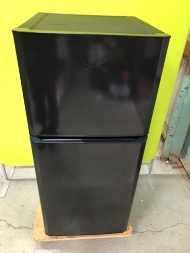 冷蔵庫　121L 2ドア　ハイアール　2018年製　JR-N121A