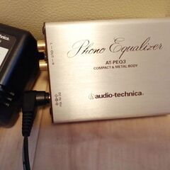 フォノイコライザー　audio-technica AT-PEQ3