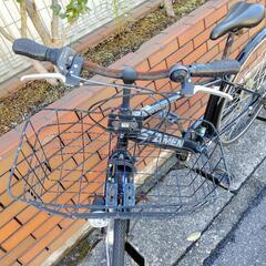 (chariyoshy出品)27インチ自転車、オートライト付き、ギア付き