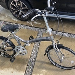 折りたたみ自転車　両輪パンクしてます。タイヤ交換できる方。