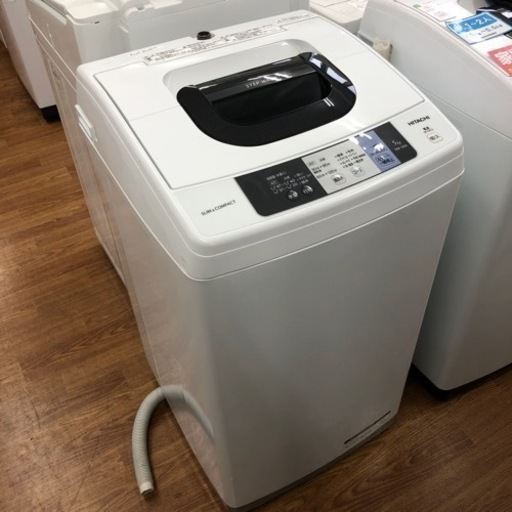安心の6ヶ月保証付き【HITACHI】2016年製 5.0kg 全自動洗濯機お売りします！