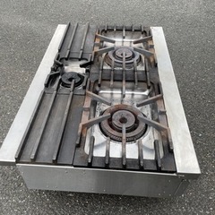 □中古品 マルゼン ガステーブルコンロ RGC-096D 2021年製 LPガス