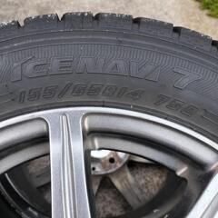 スタッドレスタイヤ4本(ホイール付)