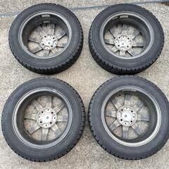 スタッドレスタイヤ4本(ホイール付)
