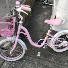 子ども自転車16インチ【メゾピアノ】ピンク♪キッズ♪