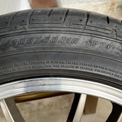 処分❗️16インチタイヤ➕ホイール4本セット‼️