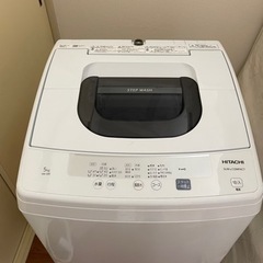 お取引中 HITACHI 5キロ 洗濯機 2020年製