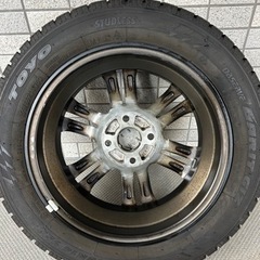 エヌボックス　アルミホイール+スタッドレスタイヤ