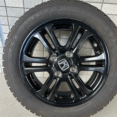 エヌボックス　アルミホイール+スタッドレスタイヤ