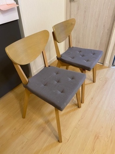 イケア JOKKMOKK IKEA ダイニングチェア 二脚セット (ヨックモック 
