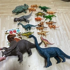 ▪決まりました▪恐竜おもちゃ