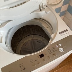 急募！SHARPシャープ21年製　洗濯機5.5kg 洗浄除菌済み
