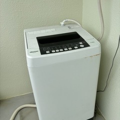 【緊急】ハイセンス全自動洗濯機5.5k g