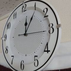 【ネット決済】掛け時計、美品！