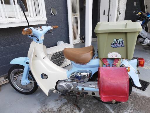 受け取り決定！HONDA リトルカブ 水色 AA01