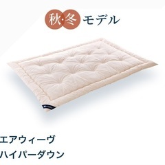 エアウィーヴハイパーダウン（掛け布団）シングル×2