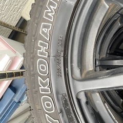 YOKOHAMA 225/65 R17 アルミホーイル付きタイヤ...