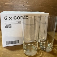 IKEA グーディス グラス 6個セット