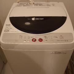 【無料】【引き取り限定】洗濯機　ES-GE55K