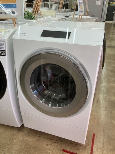 【値下げ致しました！！】TOSHIBA 東芝 12.0/7.0㎏ドラム式洗濯乾燥機 2022 TW-127XP-1 洗剤自動投入 No.6809● ※現金、クレジット、ぺイペイ、スマホ決済対応※