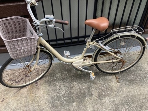 B1368 電動自転車 ヤマハ PAS AMI 6.2AH 26インチ