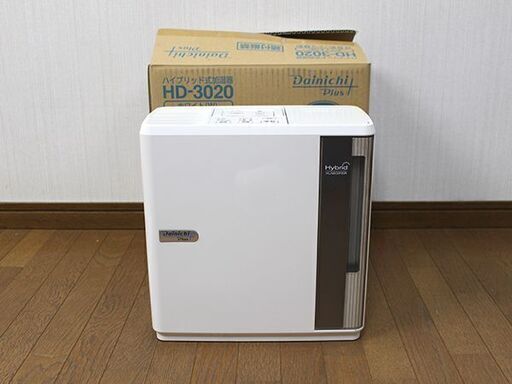 ★5/5(日)までの出品です◎★　【Dainichi◆ダイニチ工業】　20年製　ハイブリッド式 加湿器　HD-3020