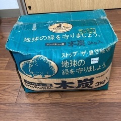 木炭　3kg  バーベキュー用