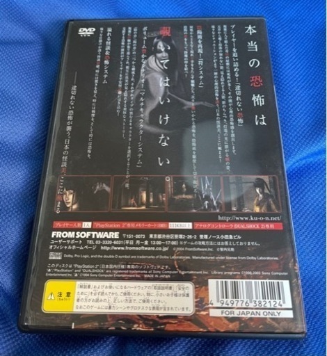 希少 PS2ソフト 九怨