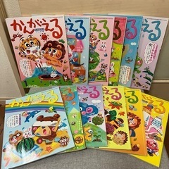 【お取引様決まりました】かんがえる　5〜6歳用　12冊セット