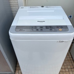 2016年　パナソニック 5.0kg 全自動洗濯機 NA-F50B9