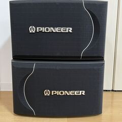 【ネット決済・配送可】PIONEER　パイオニア　カラオケ　スピ...