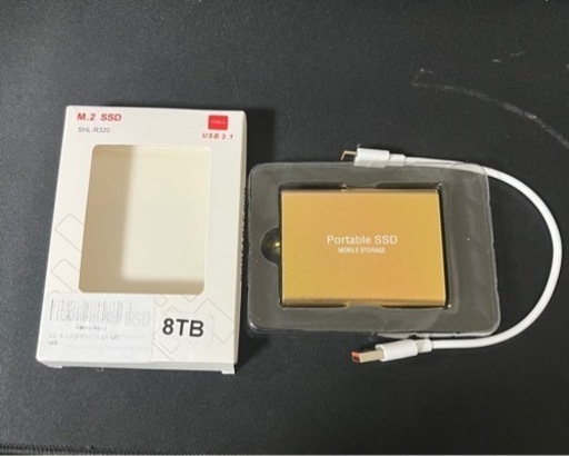 ポータブルSSD 8TB